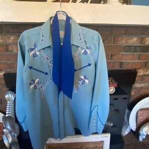 70’s H Bar C long tail California Ranchwear